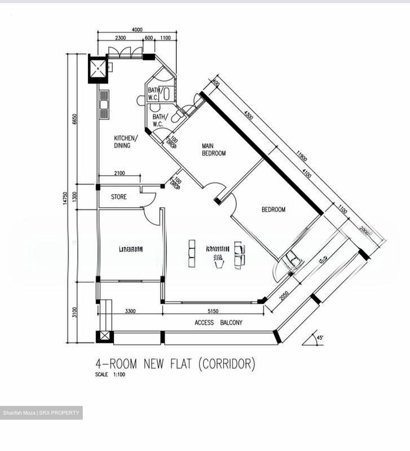 Blk 609 Eunos Rainbow (Bedok), HDB 4 Rooms #575620081